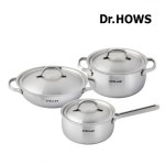 닥터하우스(DR.HOWS) 스텔라 통3중 냄비 3종 편수18+양수20+전골24 (인덕션 겸용) - 후기 | 무신사 닥터하우스(DR.HOWS)  스텔라 통3중 냄비... 