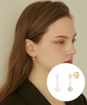 제이에스티나(JESTINA) MARIEBEL 14K 귀걸이 (JJMBEQ2BF543R4000) - 후기 | 무신사
