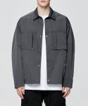 인스펙터(INSPECTOR) 406 2 POCKET SHIRT JACKET [CHARCOAL GREY] - 178,000 | 무신사 스토어