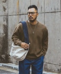 러기드하우스(RUGGED HOUSE) 러기드 에센셜 니트 브라운 - 54,000 | 무신사 스토어