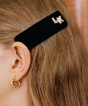 룩캐스트(LOOKAST) 블랙 LK 헤어 액세서리 세트 / BLACK LK HAIR ACCESSORY SET - 후기 | 무신사