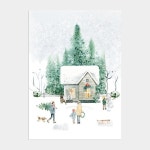 멜팅스튜디오(MELTING STUDIO) 조이 윈터 크리스마스 인테리어 포스터 / 72 Joyful Winter 02 - 후기 | 무신사