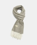 할렌(HALDEN) stripe blanket muffler (M009_khaki) - 31,500 | 무신사 스토어