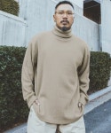 러기드하우스(RUGGED HOUSE) 베니 기모 터틀넥 베이지 - 32,000 | 무신사 스토어
