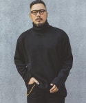 러기드하우스(RUGGED HOUSE) 베니 기모 터틀넥 블랙 - 28,800 | 무신사 스토어