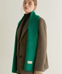할렌(HALDEN) knit cashmere muffler (M013_green) - 33,500 | 무신사 스토어