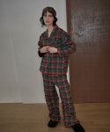 아템포(ATEMPO) CLASSIC ROUND PAJAMA SET_tree check - 사이즈 & 후기 | 무신사