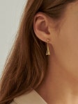 유니제이(UNI.J) 21FW [silver925]크레센트 솔리드 실버 귀걸이 Ie228 - 55,000 | 무신사 스토어