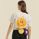 라라(LALA) Cap lalasmile T-shirt [White] - 사이즈 & 후기 | 무신사