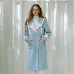 쎄무아듀(CEST MOIDEW) Cest_Diana mid-length High-end coat_LIGHT BLUE - 259,000 | 무신사 스토어