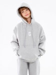 고스트리퍼블릭 주니어(GHOST REPUBLIC JUNIOR) 빅 G 로고 주니어 오버핏 후드 티셔츠 그레이 JHT-J467 - 39,000 | 무신사 스토어