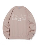 이벳필드(EBBETSFIELD) 풀네임 베이스볼 플레이어 맨투맨 핑크 - 46,800 | 무신사 스토어
