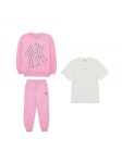 엠엘비 키즈(MLB KIDS) 베이직 빅로고 여아 맨투맨 세트 (3set) NY (Pink) - 129,000 | 무신사 스토어