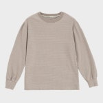 치키타(CHIQUITA) 스너그 스웨트셔츠 (스트라이프) 베이지 224601TBE (남녀공용) - 78,000 | 무신사 스토어