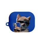 3130스튜디오(3130STUDIO) 셀피 블루 캣 에어팟 프로2 하드 케이스 - 후기 | 무신사