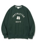 유니폼브릿지(UNIFORM BRIDGE) navy boxing sweatshirts green - 55,200 | 무신사 스토어