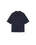 맨온더분(MAN ON THE BOON) [BARENA] 이지 코튼 포켓 셔츠_네이비_4713160305 - 330,000 | 무신사 스토어