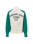 제너럴아이디어(GENERALIDEA) 뉴욕 스튜디오 집업 가디건 [IVORY] / SBC1U04005 - 62,000 | 무신사 스토어