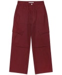 비바스튜디오(VIVASTUDIO) SPLIT WIDE CARGO PANTS [RED] - 129,000 | 무신사 스토어