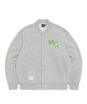 마크 곤잘레스(MARK GONZALES) FELT APPLIQUE SWEAT VASITY JACKET - M/GREY - 129,000 | 무신사 스토어