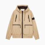 캘빈클라인 진(CALVIN KLEIN JEANS) 남 샌드 베이지 유틸리티 어반 후드 집업 재킷 J320795 AB0 - 104,000 | 무신사 스토어