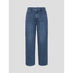 빈폴 레이디스(BEANPOLE LADIES) [Green BP] 시그니처 데님 팬츠 블루 (BF3221N01P) - 159,000 | 무신사 스토어 빈폴 레이디스... 