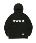 오더블유오씨(OWOC) 와플 텍스쳐 로고 후디(BLACK) - 사이즈 & 후기 | 무신사