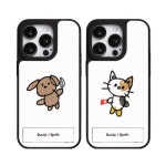 디팍스(DPARKS) 수상한나들이-강아지고양이 카드수납&거치/교체형 폰케이스 (커버+바디프레임세트) - 후기 | 무신사