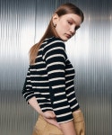 라티젠(LARTIGENT) L2 PATCH STRIPE TOP(BLACK) - 39,950 | 무신사 스토어