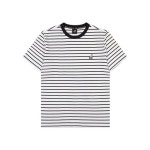 캉골(KANGOL) 칼라 넥 스트라이프 티셔츠 2721 화이트 - 55,000 | 무신사 스토어