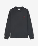 아미(AMI) 남성 스몰 하트 로고 티셔츠 - 블랙 / UTS200701001SS22 - 136,000 | 무신사 스토어