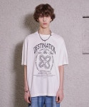 마틴플랜(MARTIN PLAN) Destination Half T - WHITE - 48,000 | 무신사 스토어