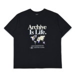 에이이에이이(AEAE) ARCHIVE WORLD T-SHIRTS [Black] - 45,000 | 무신사 스토어