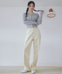 시티브리즈(CITY BREEZE) [23SS] 컬러 데님 팬츠_YELLOW - 109,650 | 무신사 스토어