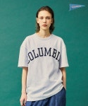 컬럼비아 유니버시티(COLUMBIA UNIVERSITY) COLUMBIA ARCH LOGO S/S T-SHIRTS L그레이 - 47,200 | 무신사 스토어