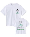고스트리퍼블릭 주니어(GHOST REPUBLIC JUNIOR) 주니어 퍼니 플라잉 아트워크 오버핏 반팔티셔츠 JT-J3194_White - 사이즈 & 후기 | 무신사