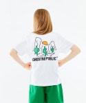 고스트리퍼블릭 주니어(GHOST REPUBLIC JUNIOR) 주니어 에어 드라이 캐터스 쿨론 반팔티셔츠 JT-J3180_White - 22,000 | 무신사 스토어