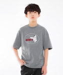 고스트리퍼블릭 주니어(GHOST REPUBLIC JUNIOR) 폴라 잭 프린팅 주니어 오버핏 반팔티셔츠 JT-J3188_Gray - 28,000 | 무신사 스토어