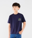 고스트리퍼블릭 주니어(GHOST REPUBLIC JUNIOR) 주니어 에어 드라이 캐터스 쿨론 반팔티셔츠 JT-J3180_Navy - 사이즈 & 후기 | 무신사