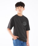 고스트리퍼블릭 주니어(GHOST REPUBLIC JUNIOR) 주니어 스테이 프린팅 오버핏 반팔티셔츠 JT-J3172_Charcoal - 26,000 | 무신사 스토어