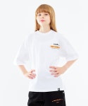고스트리퍼블릭 주니어(GHOST REPUBLIC JUNIOR) 주니어 네온 픽셀 아트워크 오버핏 반팔티셔츠 JT-J3171_White - 28,000 | 무신사 스토어