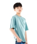 고스트리퍼블릭 주니어(GHOST REPUBLIC JUNIOR) 주니어 슬라브 트임 포켓 오버핏 반팔티셔츠 JT-J3158_Mint - 사이즈 & 후기 | 무신사