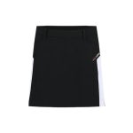 루이까스텔(LOUIS CASTEL) 여성 A라인 면분할 매칭밴드 진 플리츠 큐롯 스커트 (37cm) - 사이즈 & 후기 | 무신사