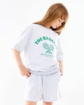 고스트리퍼블릭 주니어(GHOST REPUBLIC JUNIOR) 테니스 XY 오버핏 반팔 티셔츠 JT-3210_Ivory - 38,000 | 무신사 스토어