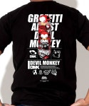 돌돌(DOLDOL) DMK_T-shirts_92 그래피티 아티스트 데빌몽키 dmk 캐릭터 그래픽 티셔츠 반팔티 - 39,000 | 무신사 스토어