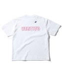 베스띠또(VESTITO) 볼륨 자수 로고 화이트 티셔츠 - 29,900 | 무신사 스토어
