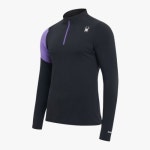 스파이더(SPYDER) 남성 프로웹 하프 집업 트레이닝 롱슬리브 SPGFCNRL213MBLK - 사이즈 & 후기 | 무신사