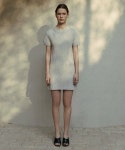 케리에르(CARRIERE) COTTON MINI KNIT DRESS - 사이즈 & 후기 | 무신사