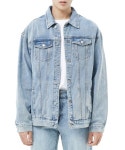 86로드(86ROAD) 2724 Washing denim jacket (L.blue) - 45,000 | 무신사 스토어