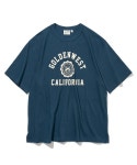 유니폼브릿지(UNIFORM BRIDGE) goldenwest s/s tee blue velvet - 사이즈 & 후기 | 무신사
